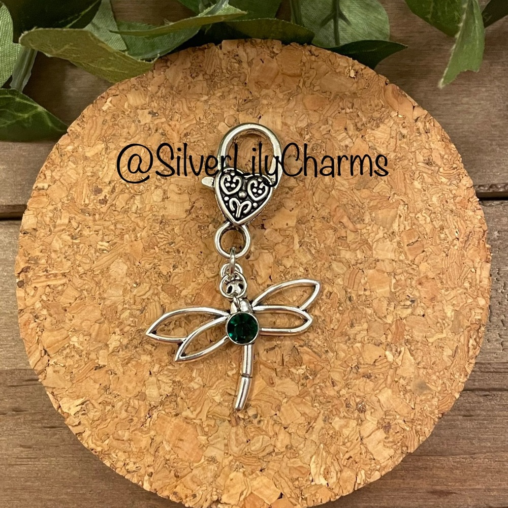 5/$25 Dragonfly Zipper Pull / Purse Charm